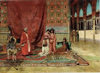 unknow artist Arab or Arabic people and life. Orientalism oil paintings 577 oil painting image